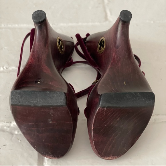 Gucci Platform Sandals sz 7 - Picture 5 of 5